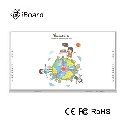 Android Smart All In One Interactive Whiteboard 98,8 Inci 10 Titik Sentuh