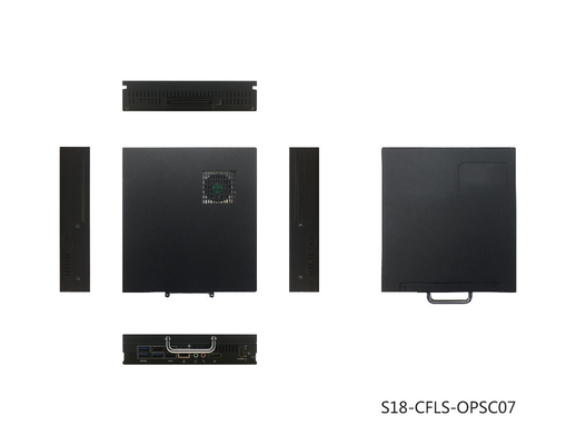 IBoard Portable Interactive Flat Panel Black Mini Built-in OPS I7 I5 Generasi Intel Core