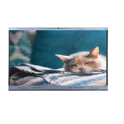 TFT LED 75 inci Monitor Layar Sentuh Interaktif Dengan AIO PC IR Tec