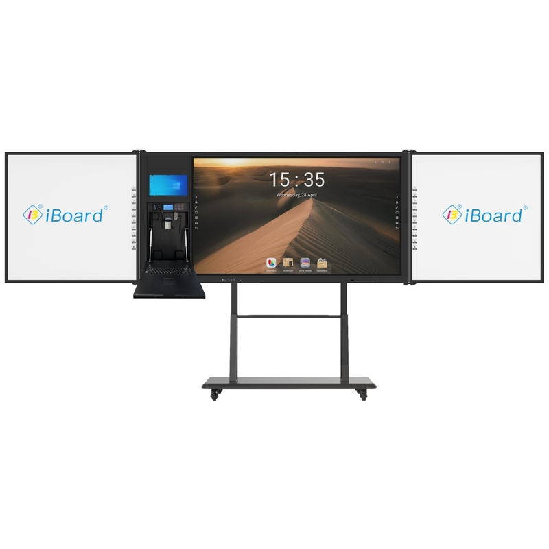 Layar 75 inci Resolusi 4K Ultra HD dan All in one display dengan smart board