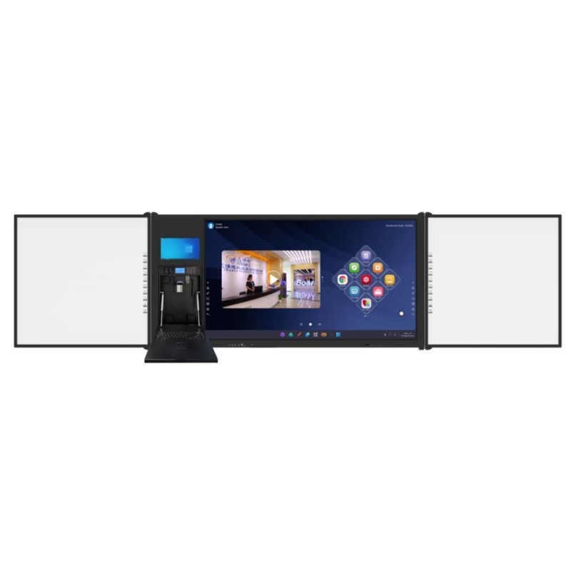 4K Intelligent Blackboard IR Infrared 75 Inch 20 poin Interaktif Elektronik Smart Touch Screen Blackboard untuk Sekolah