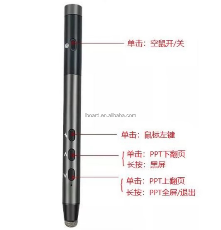 Micro USB Intelligent Pen 2.4GHz RF nirkabel Untuk Panel Sentuh Interaktif Pen Android Untuk Monitor Layar Sentuh