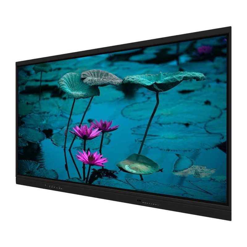 Papan tulis interaktif LED 86 98 Inch Touch Android 13 20 Points USB HDMI TYPE-C Port Software pengajaran untuk kelas