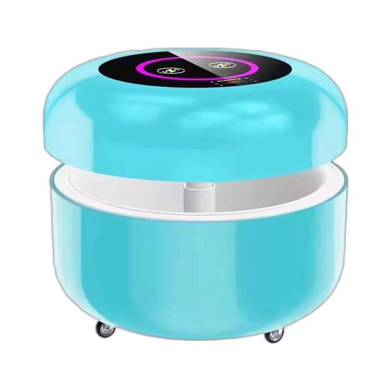 Kulkas Ponsel Pintar X1 Portabel dengan Roda Universal Penutup Pengangkat Hidrolik Kulkas 130L Pengisi Daya Nirkabel