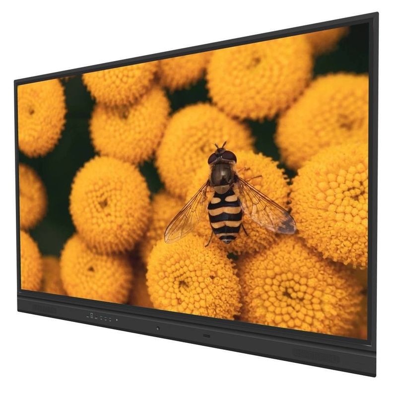 China pabrik Interaktif Flat Panel 40 Touch Monitor 98 inci HDMI USB PC terhubung untuk Guru pengusaha Pelatihan