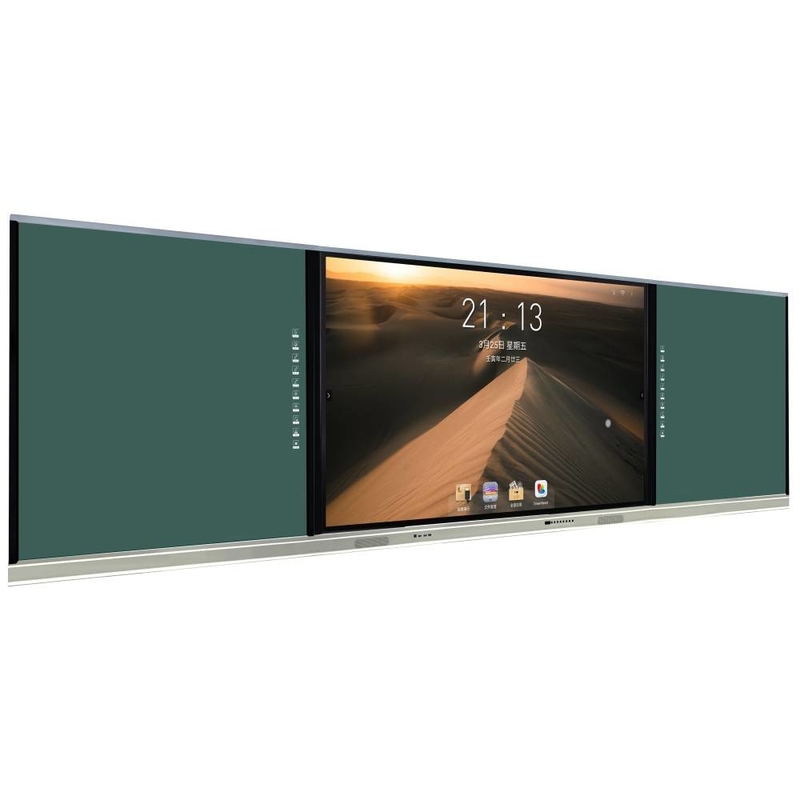 75 inci Interconnected Intelligent Blackboard 4K HD IR Infrared Layar Sentuh Listrik Pintar Interaktif Nano Blackboard