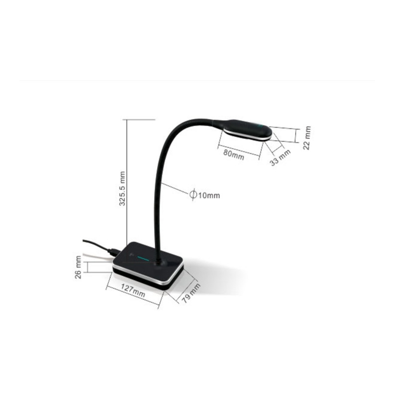 3-Level Illumination Visualizer Document Camera untuk pemindaian dan kinerja A3 A4 A5