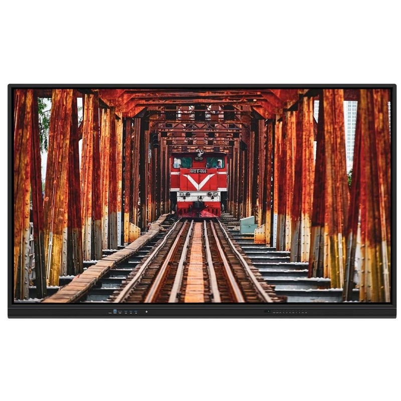 IR Interactive Whiteboardge 98 105 110 inci Smart TV layar besar untuk media ruang kelas ruang pertemuan video android sentuh wifi VGA Audio PC terhubung