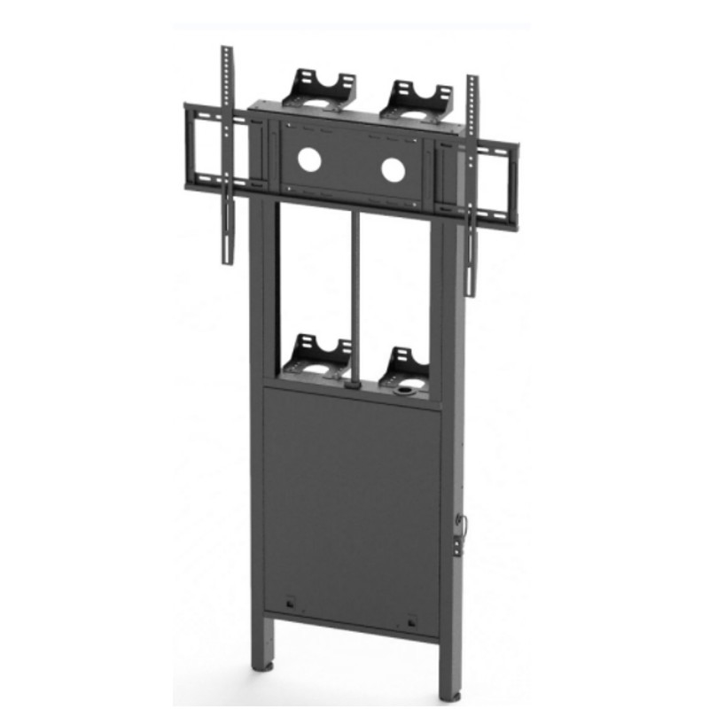 Electronic Mobile Stand Tingginya disesuaikan atau lantai berdiri Untuk Interaktif Papan TV Stand