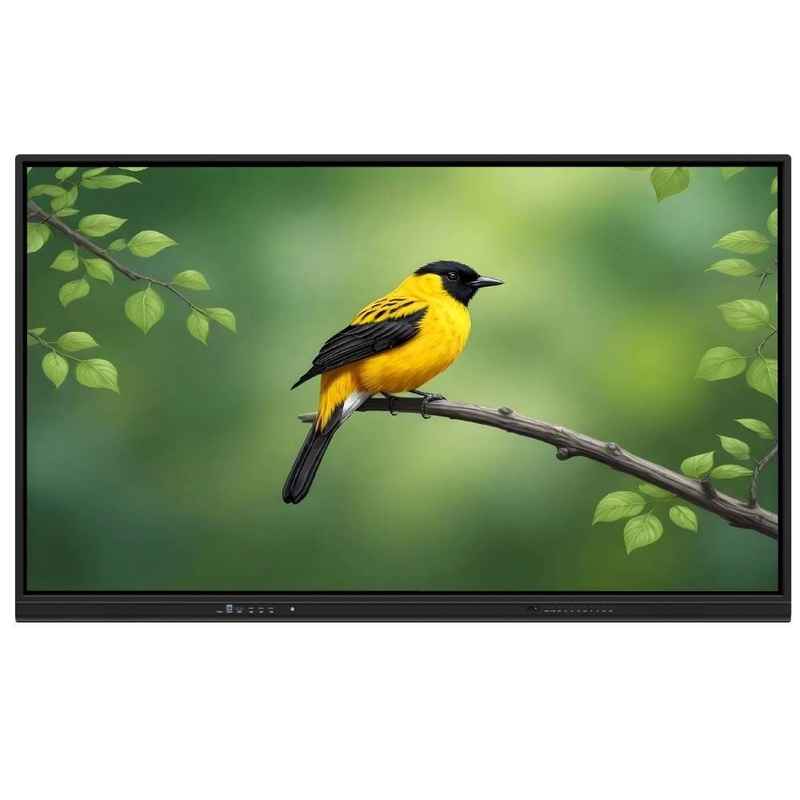 LCD Smart Board 110 Inch Android Win OPS PC Audio VGA USB RJ45 WIFI Mesin pengajaran interaktif Alat dengan pendidikan Perangkat lunak