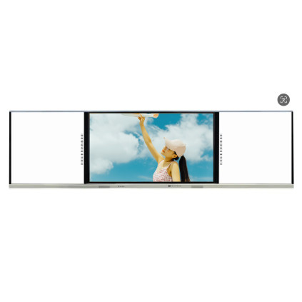 iBoard Peralatan Pendidikan 75 86 inci layar sentuh digital terbaik Smart Board Interconnected LCD Smart Whiteboard