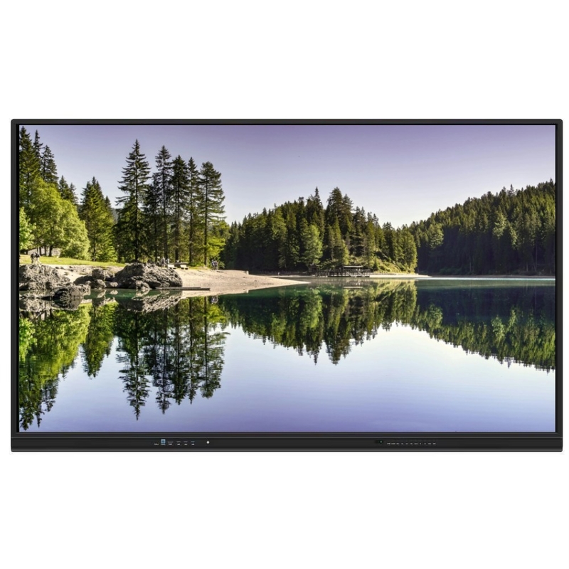 Versi Baru Sistem Android Panel Flat Interaktif Dengan Kontras Tinggi 1200:1 Dan Kecepatan Cursor 100 Dot/S 20 Touch Point didukung dengan layar berbagi interactive whiteboard