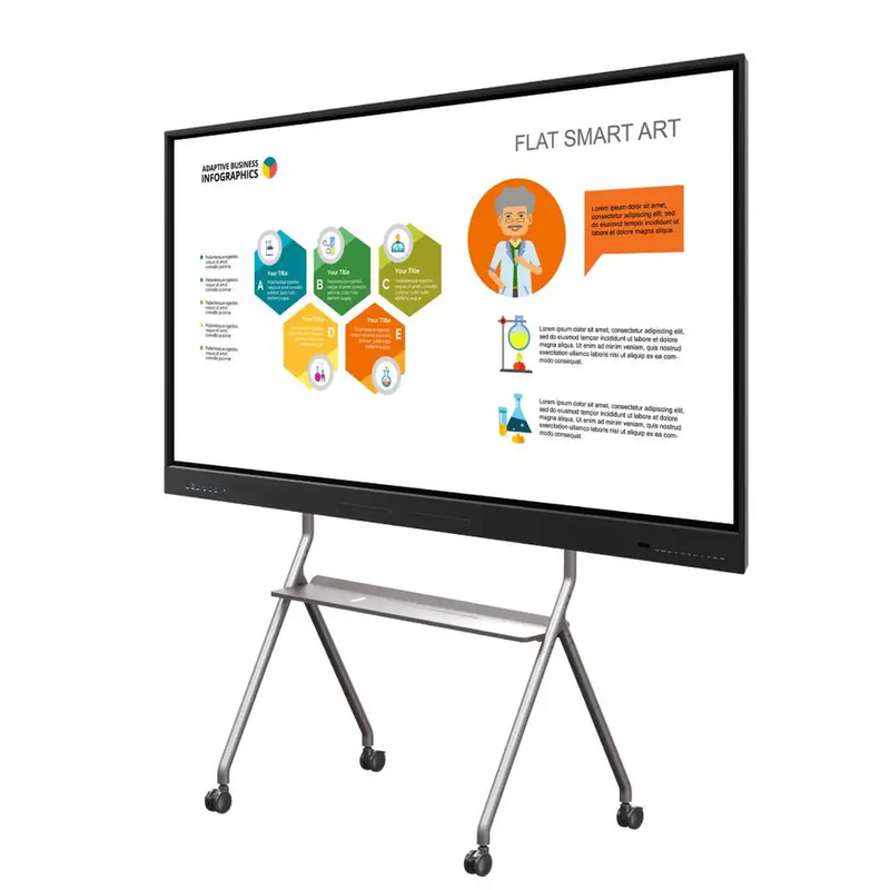USB Port Interactive Touch Panel Display dengan Fungsi Pen Writing Type