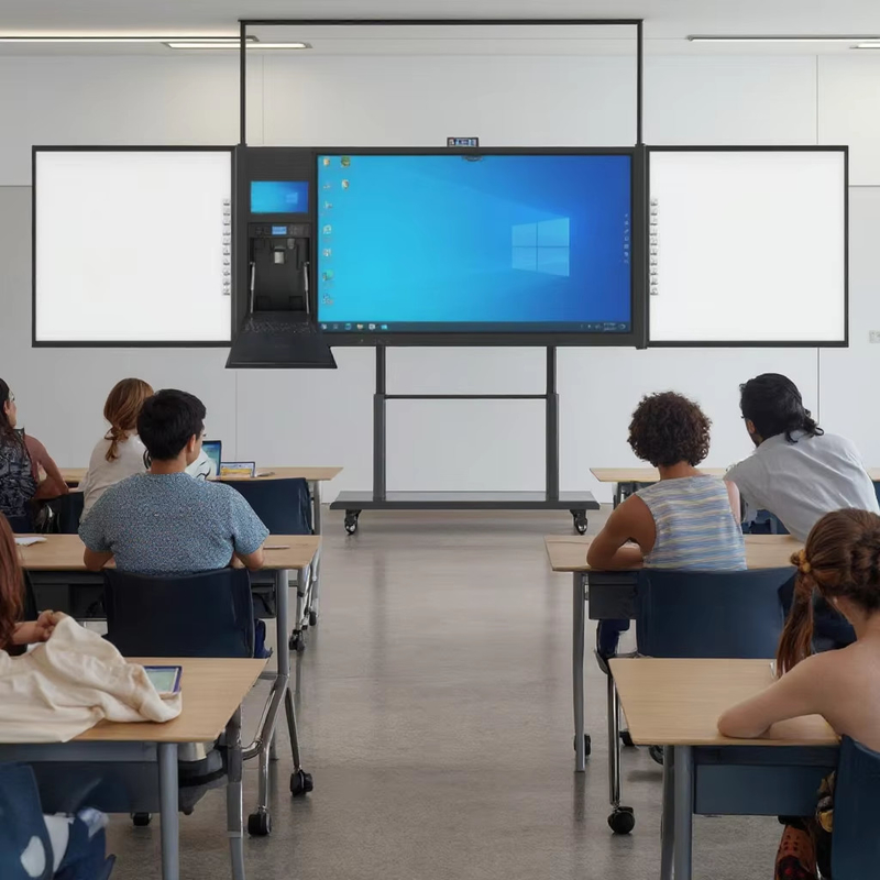 Intelligent Interconnected Recordable Sharable Lockable Blackboard Interactive Whiteboard Solution For School Collaborative Brainstorming Gaya pena tanda pena Papan tulis kapur