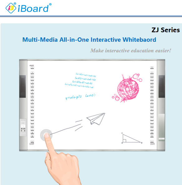 Windows dan Android Kompatibel Interaktif Panel Sentuh Tampilan dengan Nano Surface Untuk Pen / Finger Writing