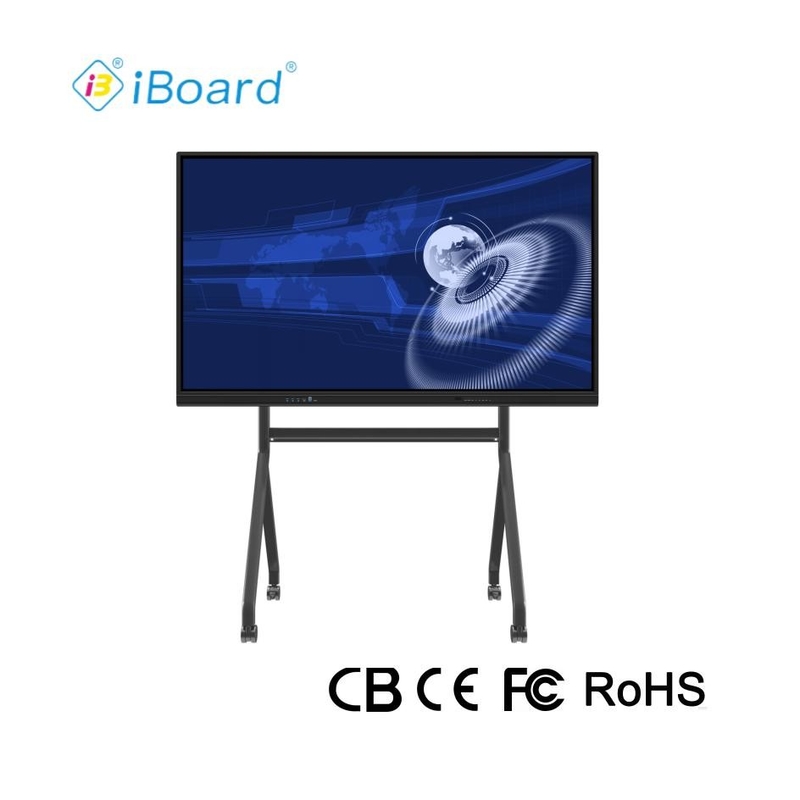 75 Inch Infrared Digital Whiteboard Touch Screen Interactive Touch Screen Monitor untuk Iklan Pertemuan Kelas