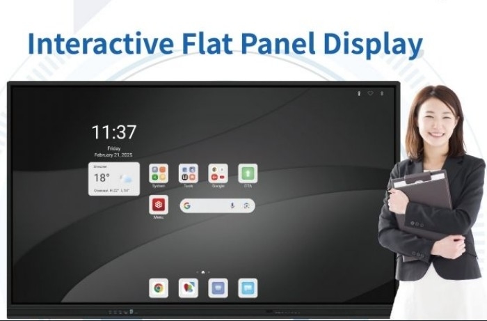 Android terbaru (32+512GB) 86 Inch Interaktif Flat Panel Untuk Kelas Dan Kantor