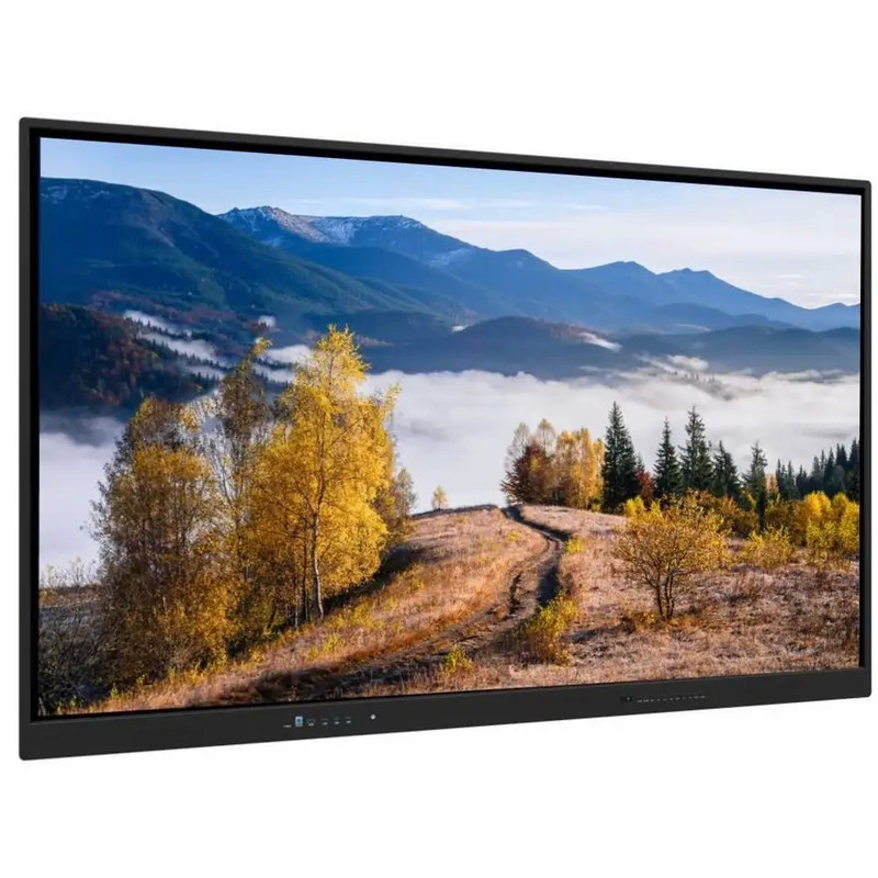 IBoard 4K Interaktif Smart Panel Digital Whiteboard Google EDLA Sertifikasi Interaktif Tampilan LCD Touch Screen untuk Kelas