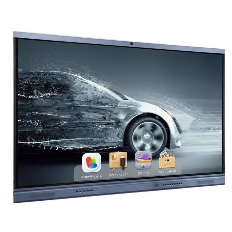 Harga Pabrik 4k 55 65 75 85 96 110 Inch Touch Screen Multi-bahasa Perangkat Lunak Lcd Smart Android Interaktif papan