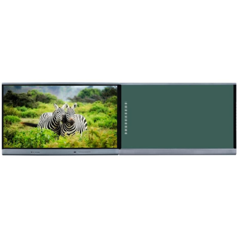iboard 86 98 Inch 1+2 Type Smart Android PC Camera Mic Wifi 10-32 Points Whiteboard yang dapat direkam untuk pertemuan / kelas / pelatihan kolaboratif dan menarik