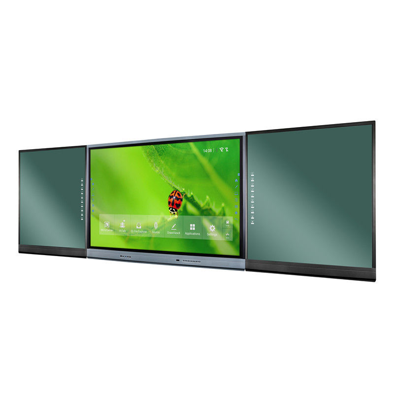 75 inci Smart Blackboard dengan rekaman Interaktif sideboards Untuk sekolah