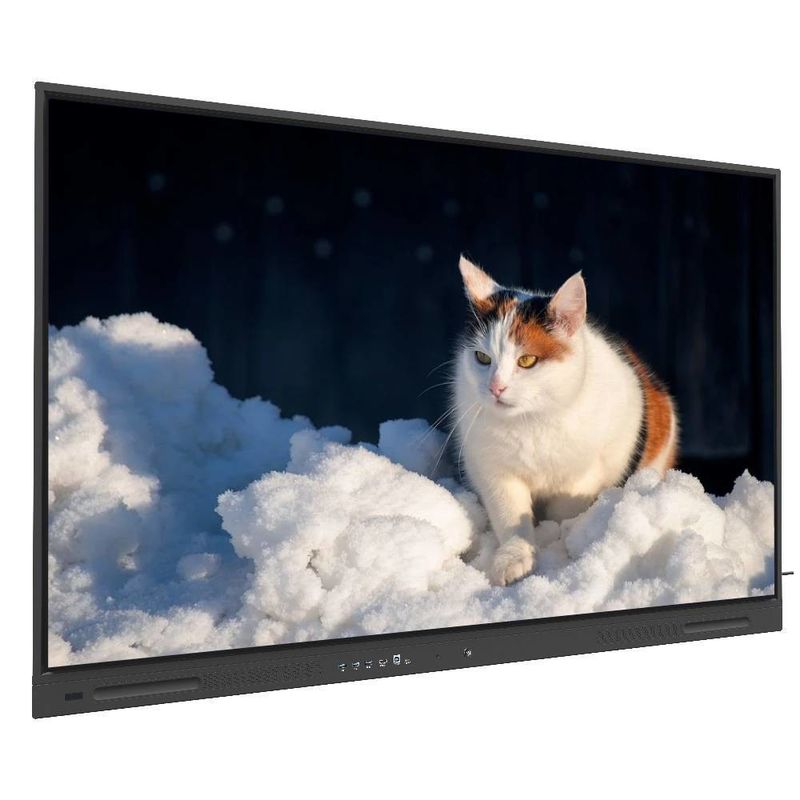 IR Interactive Whiteboard 450 nits 86 Inch Android 14 Touch Wifi VGA DP USB Cloud Resources Smart TV Monitor Untuk penggunaan pelatihan kantor universitas