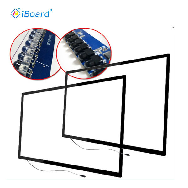 Metal Back Cover IR Interaktif Whiteboard Resolusi Tinggi dan Black Frame untuk Solusi Bisnis