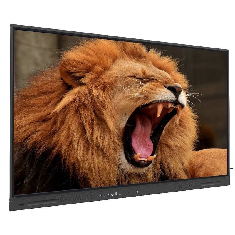 LCD Smart Board iBoard IFP 110 98 Interactive Boards Kamera AI Android Perangkat Lunak Bebas Zoom Tim Monitor Sentuh Elektronik
