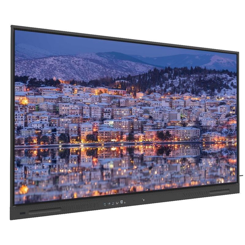 Murah Pabrik LED Interaktif Whiteboard 65 Inch Android 14 4+32G WIFI BT USB Touch Software Untuk Pertemuan Kantor Pengajaran