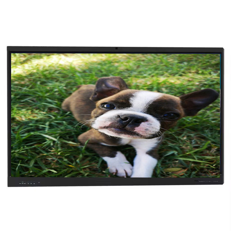 Papan Tulis Interaktif Smart Board LCD Multi Sentuh IR Ruang Kelas Cerdas 65" 75" 86" 98" Untuk Pendidikan