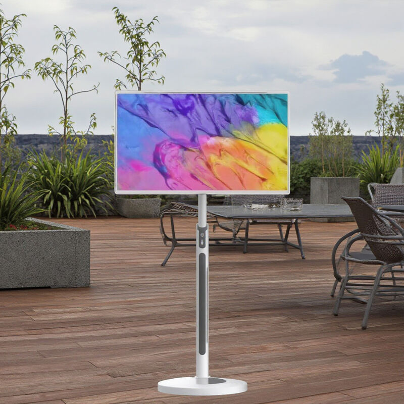 27 32 Inch Entertainment Interactive Smart TV Display Portable Monitor Android 13 8+128gb Touch Screen Dibangun di Baterai Kamera Terakhir selama 5-6 Jam