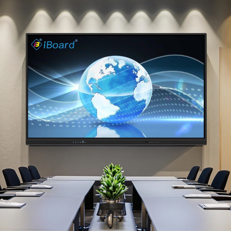 55 Inch Interactive Touch Screen Monitor dengan Updated AI Function untuk Smart Meeting Room