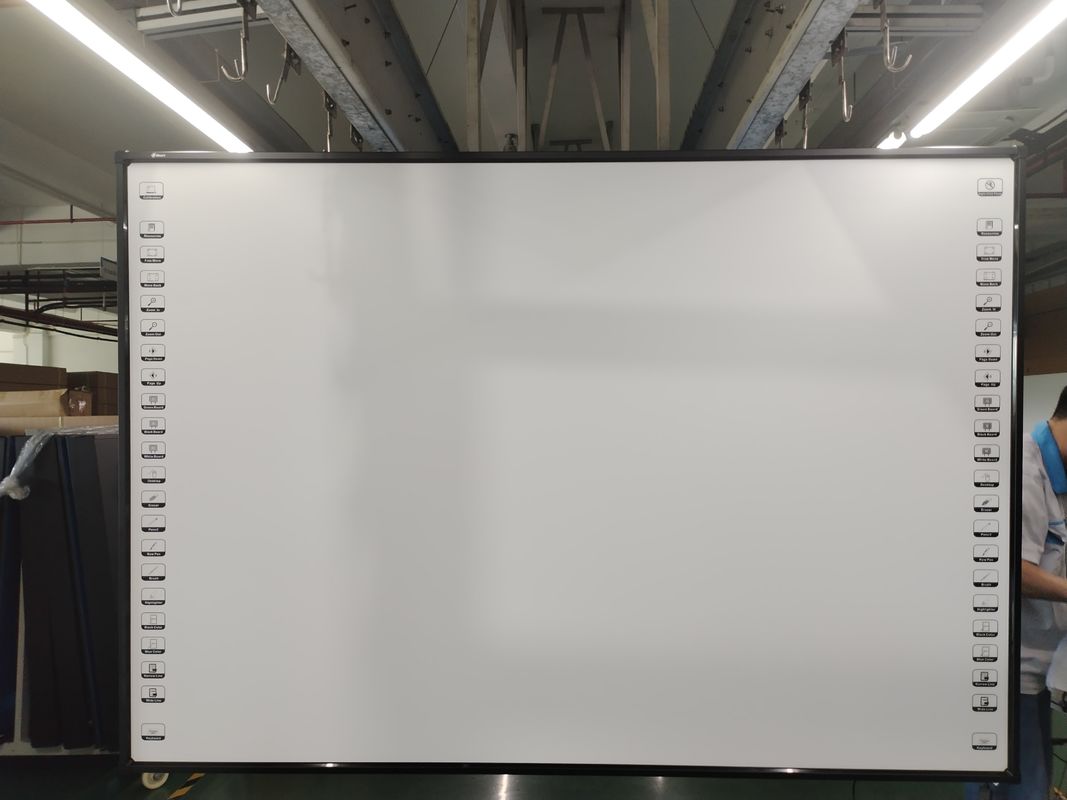 19 Tahun Pabrik Grosir Sudut Penampakan Luas Storage Kelembaban IWB Interaktif Whiteboard Outstanding Display Effect Interaktif Elektronik Whiteboard Sepuluh Touch Point IR Teknologi Infrared