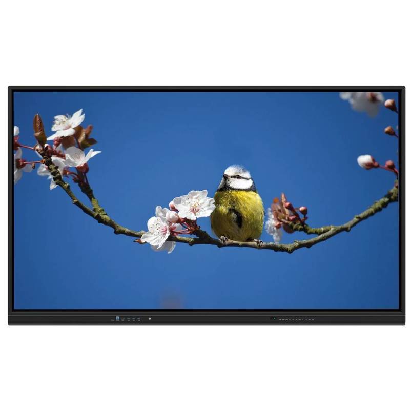 Papan Tulis Interaktif Inframerah 86 98 Inci Layar Lebar Monitor Android WIFI Berbagi Nirkabel Proyektor Panel Speaker Sensor Cahaya Kaca Tempered Built-in Untuk Pendidikan Pengajaran Kantor