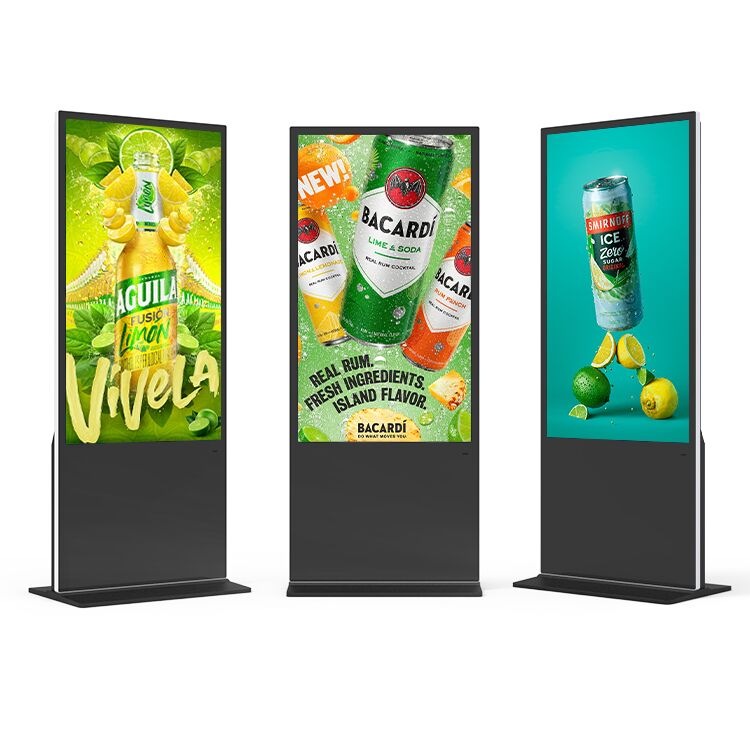 iBoard Penjualan Panas Kustom Lcd Digital Signage Display Dinding Vertikal Lcd Billboard Kios Layar Sentuh Penyambungan Layar Iklan Elektronik
