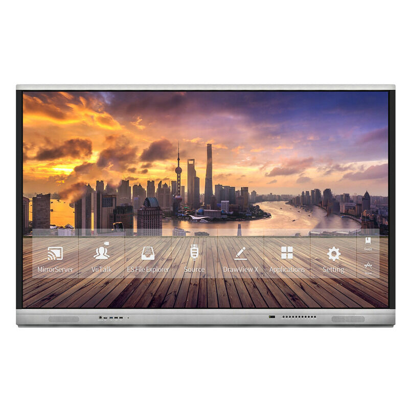 Tampilan Panel Datar Interaktif Konferensi Kantor dengan Kemampuan Menulis dan Hiburan yang Mendukung Lingkungan Profesional yang Serbaguna