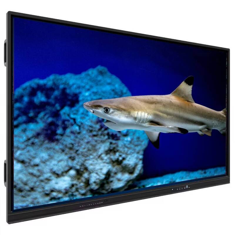 Interaktif Flat Panel dengan 20 Point Touch 350 Cd/m2 Kecerahan dan 50.000 Hrs Umur untuk Pengajaran dan Kolaborasi Ditingkatkan