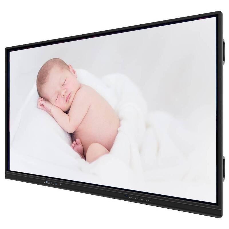 IBoard All-in-One Interactive Flat Panel dengan Sistem Android Dual, Pen/Finger Touch, dan Multiple Input (HDMI, VGA, USB, RJ45)