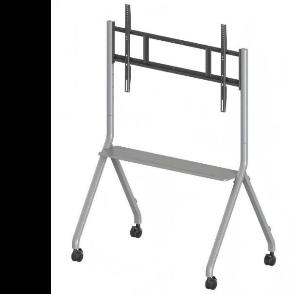 Mobile Stand Mobile TV Cart untuk tampilan Interaktif Smart TV cocok untuk ukuran 65-86 inci