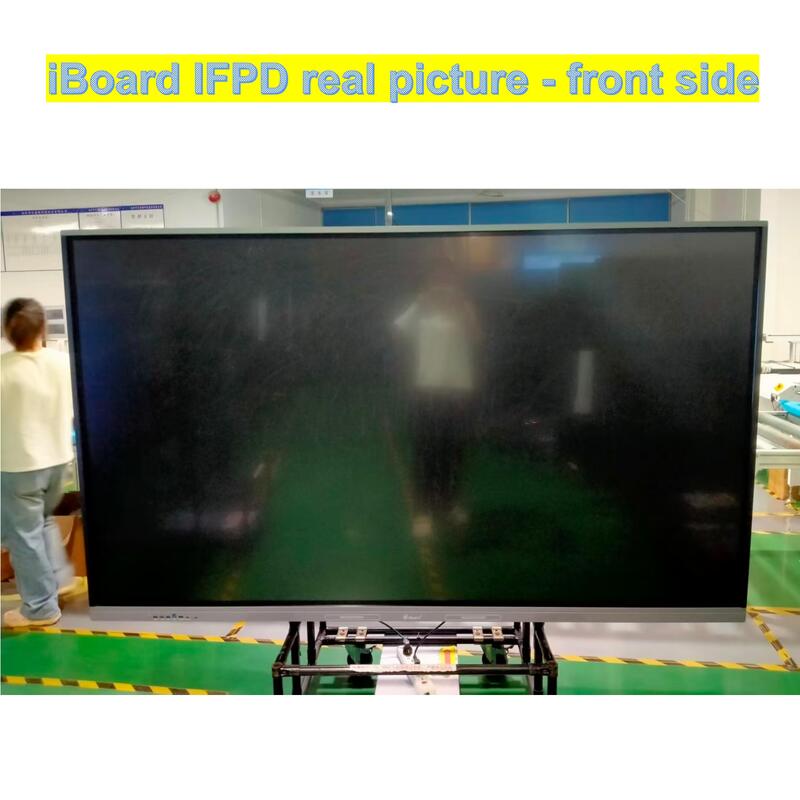 iBoard Interactive Flat Panel 86 Inch 4k Resolution Smart Touch dengan Sistem Android Baru Peralatan untuk Ruang Kelas Kantor Rapat