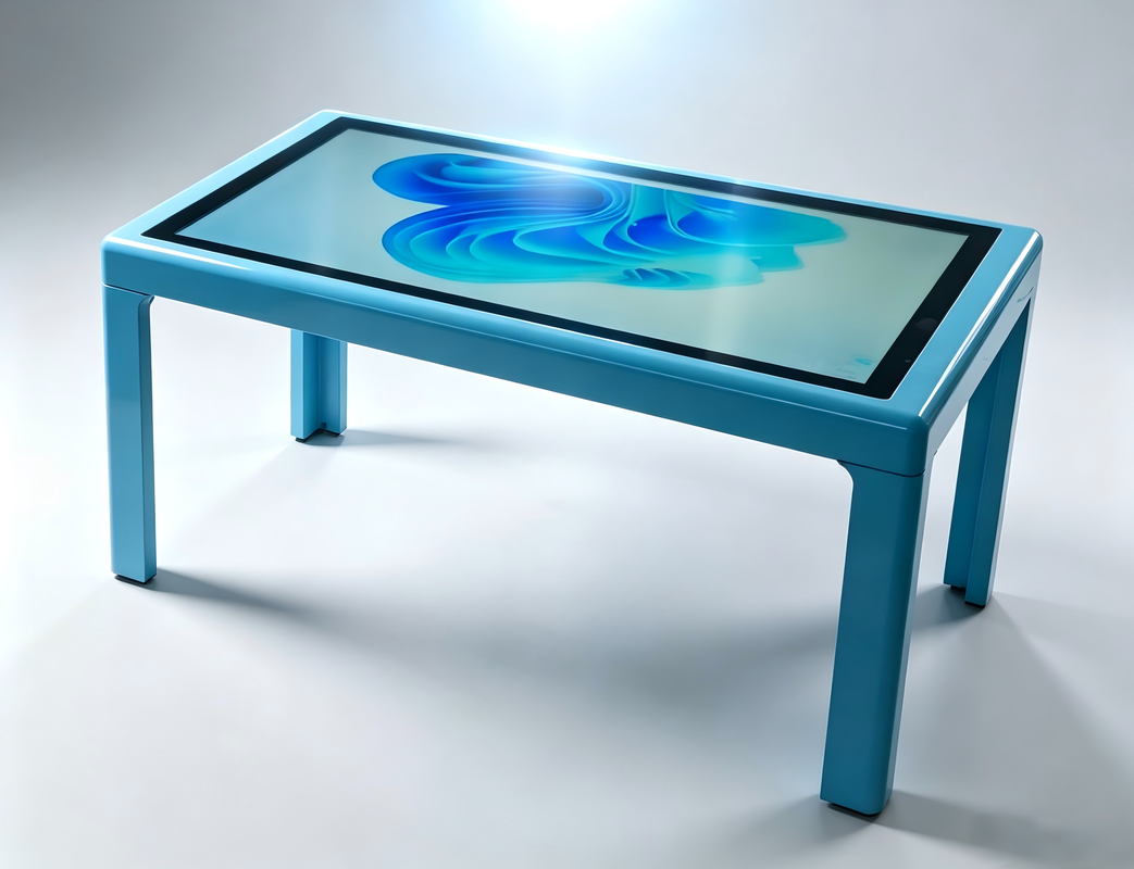 iBoard 43 Inch PCAP IR Tocuh Tables Monitor USB RJ45 Permainan Untuk Anak-anak Pendidikan Toko Ruang Rapat