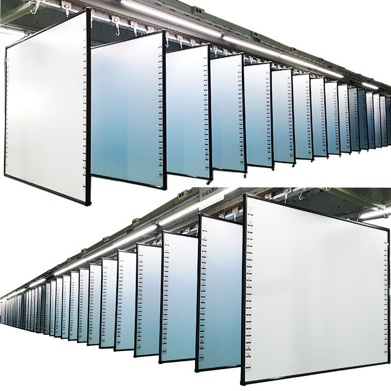 96 inci Infrared Interactive WhiteboardS Proyeksi Multi-touch Smart Whiteboard Ukuran Disesuaikan untuk Pertemuan & Pengajaran
