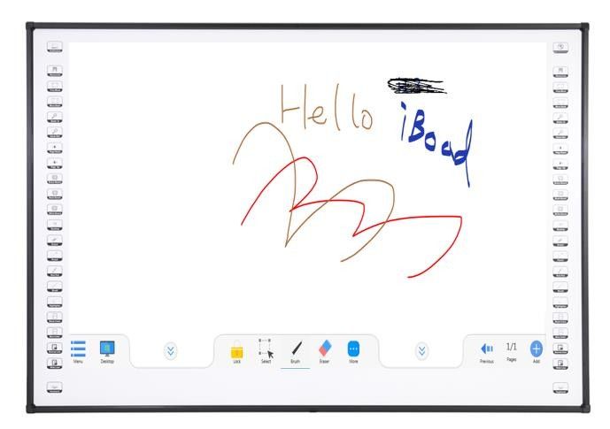 96 Inch Infrared Interact Whiteboard Smart Board untuk Bisnis & Pendidikan Sekolah dari China Whiteboard Factory