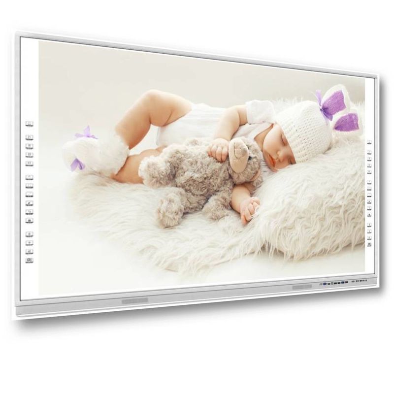 65/75/86/98/110 inci LCD Display Multi Touch Screen Smart Board Papan tulis interaktif untuk pertemuan pengajaran & tampilan