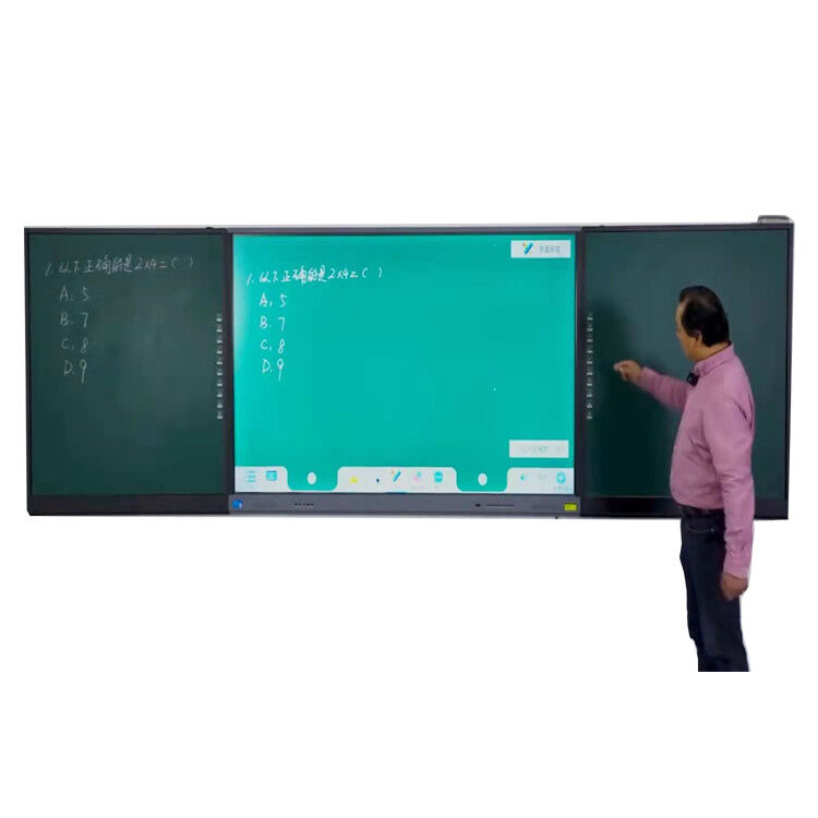 Multi Finger Interactive Intelligent Blackboard dengan layar 75/86 Inch dan Resolusi 3840*2160