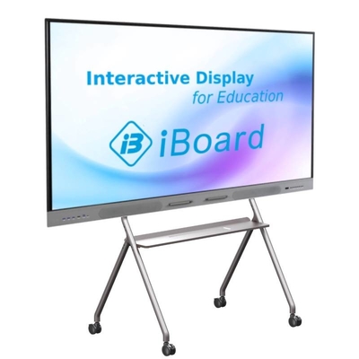 55 65 75 86 inci 4K display Smart Board Sekolah Mengajar untuk Konferensi pertemuan kantor datar Panel interaktif Whiteboard