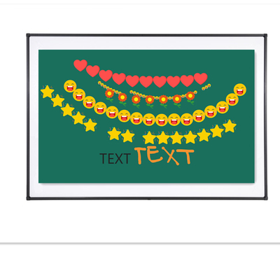 78 inci Infrared Interactive Whiteboard untuk Projector whiteboard