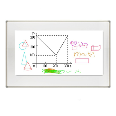96 Inch Infrared Interactive Whiteboard Touch Screen Smart TV dengan Proyektor untuk Pertemuan atau Pengajaran