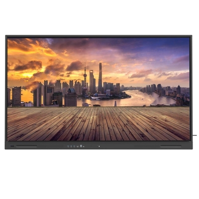 Interaktif Flat Panel 65 75 86 98 Inch Android 13 Sentuh 8+64G Tampilan Layar USB HDMI TYPE-C Monitor Untuk