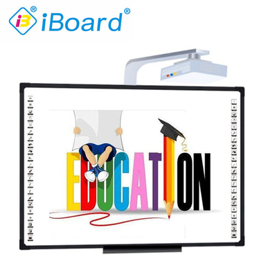 Highly IR Interactive Whiteboard dengan Infrared Touch Technology dan PC Projektor Opsional untuk pusat kantor universitas